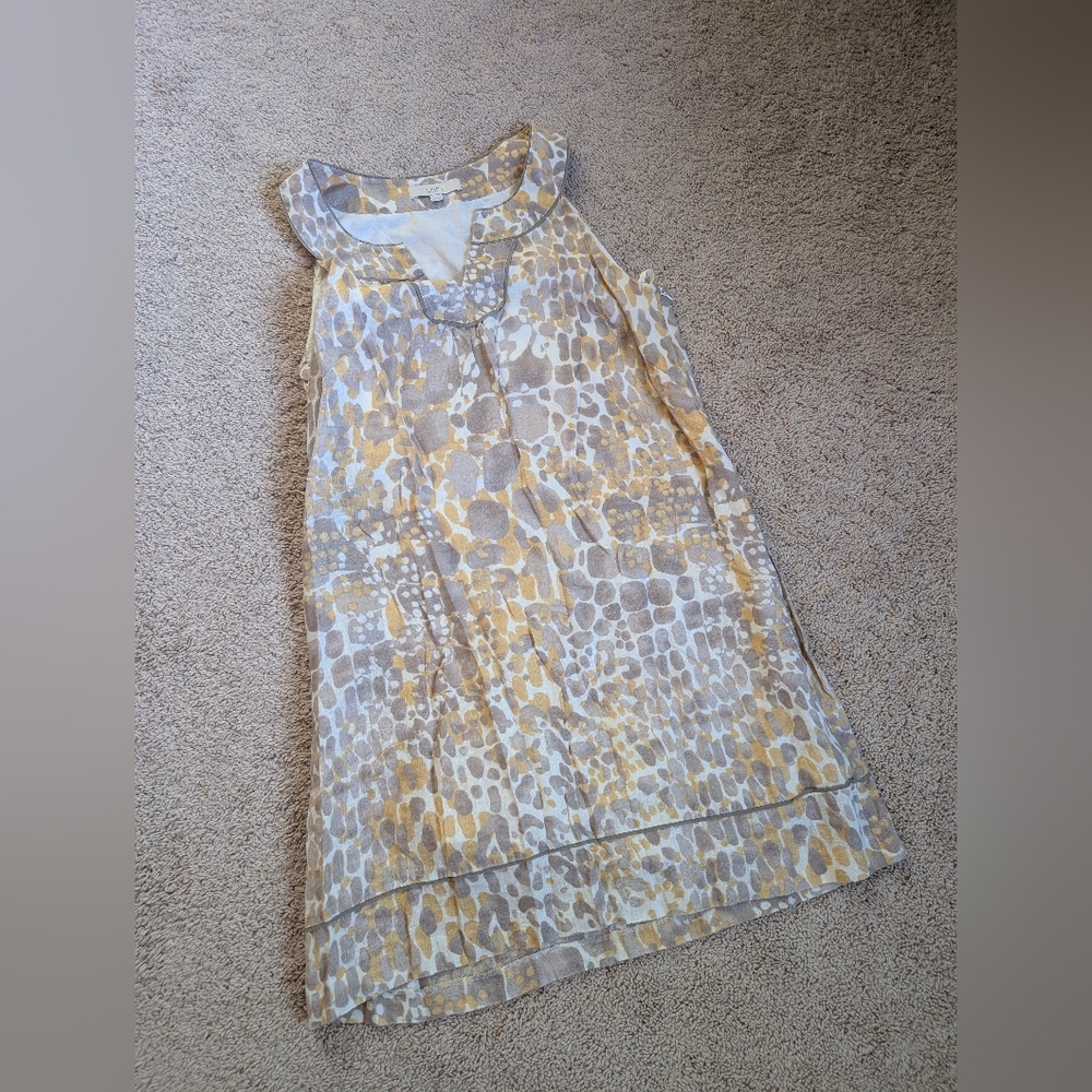 Loft Stylish Sleeveless Patterned Dress